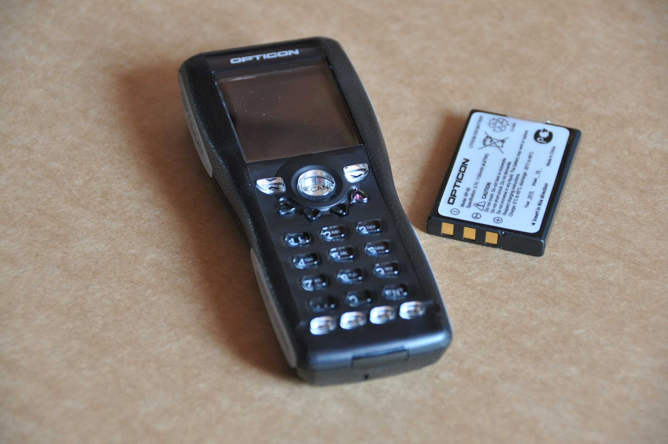 Opticon OPH 1005 terminal + Exnihilo software