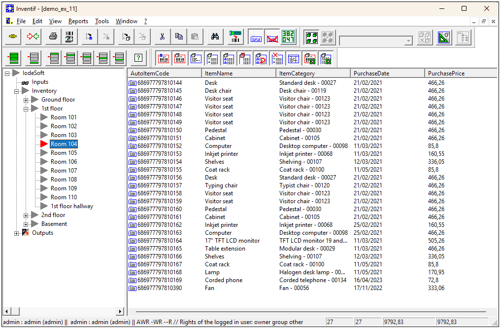 Inventif v.11 software